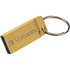Papírenské zboží - Verbatim USB flash disk, USB 3.0 (3.2 Gen 1), 64GB, Metal Executive, Store N Go, zlatý, 99106, USB A