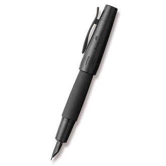 Papírenské zboží - Plnící pero e-motion Pure Black hrot M, černá Faber Castell 148620