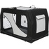 Papírenské zboží - Transportný nylonový box Vario M-L 91x58x61 cm čierno-sivý