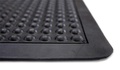 Papírenské zboží - Protiúnavová rohož Ergonop, čierna, ergonomická, 60x90 cm, RS OFFICE