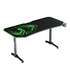 Papírenské zboží - ULTRADESK Herný stôl FRAG XXL GREEN, 160 x 75 cm, 75 cm, držiak nápojov a slúchadiel, stojan BEAM, s celoplošnou XXL podložkou pod