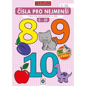 Papírenské zboží - Omalovánka - A5 - Čísla pro nejmenší, 2. díl