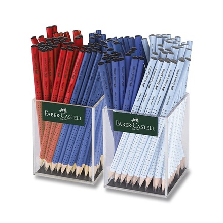 Papírenské zboží - Grafitová tužka Faber-Castell Grip 2001 stojánek, 144 ks