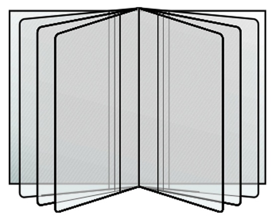 Papírenské zboží - Průhledný obal 80x115mm vložka do řidičáku 300/140mic. [10 ks]