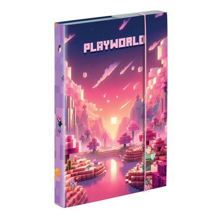 Papírenské zboží - Box na sešity A5 Playworld Girl