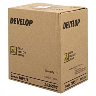Papírenské zboží - Develop originální toner A0X52D5, yellow, 5000str., TNP51Y, Develop Ineo +3110, O