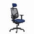 Papírenské zboží - Powerton Kancelárske ergonomické kreslo Tina, Tmavomodré
