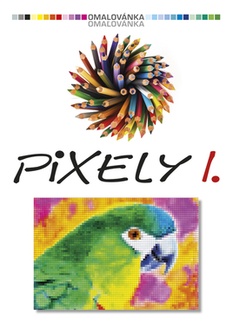 Papírenské zboží - Omalovánka A4 - PIXELY I.
