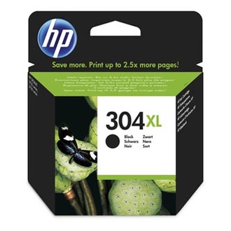 Papírenské zboží - HP originální ink N9K08AE, HP 304XL, black, 300str., 5.5ml, HP DeskJet 2620,2630,2632,263