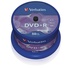 Papírenské zboží - DVD+R 4,7GB, 16x, AZO, Verbatim, 50-cake