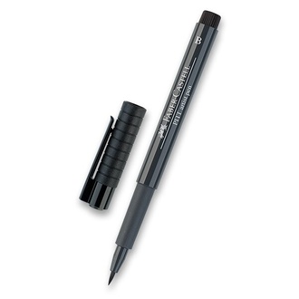 Papírenské zboží - Popisovač Faber-Castell Pitt Artist Pen Brush - černé a šedé odstíny 235