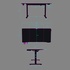 Papírenské zboží - ULTRADESK Herný stôl LEVEL V2, 140x68cm, 72-117cm, elektricky nastaviteľná výška, s XXL p