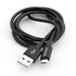 Papírenské zboží - USB kábel (2.0), USB A M - microUSB M, 1m, reversible, čierny, Verbatim, box, 48863