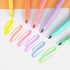 Papírenské zboží - Popisovač Kores Style Brush Marker Pastel, 6 farieb