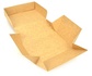 Papírenské zboží - EKO box na hamburger MAXI kraft 190 × 120 × 105 mm [25 ks]