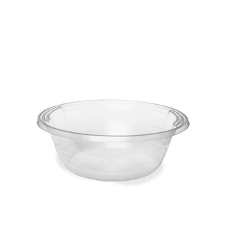Papírenské zboží - Salátová/polévková miska průhledná 600 ml (PP) [50 ks]