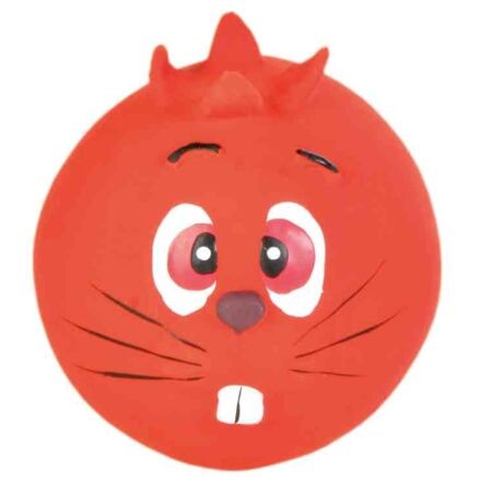 Papírenské zboží - Míček s obličejem, latex 6 cm 