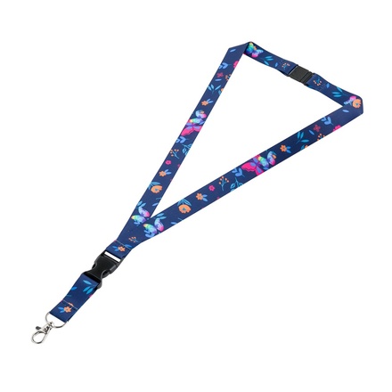 Papírenské zboží - Klíčenka s karabinkou Motýl 2