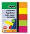 Papírenské zboží - Značkovacie prúžky, 5x40 lístkov, 12x50 mm, SIGEL Neon Mini, mix farieb