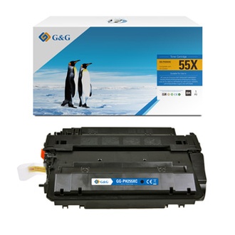 Papírenské zboží - G&G kompatibilní toner s CE255X, black, NT-PH255XC, pro HP LaserJet Enterprise MFP M525c/