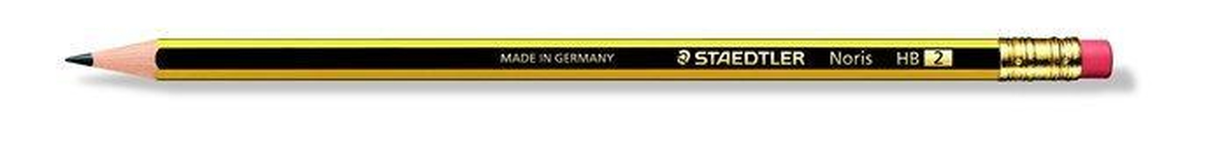 Papírenské zboží - Grafitová tužka s gumou "Noris", HB, šestihranná, STAEDTLER
