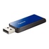 Papírenské zboží - Apacer USB flash disk, USB 2.0, 64GB, AH334, modrý, AP64GAH334U-1, USB A, s výsuvným konektorom