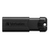 Papírenské zboží - Verbatim USB flash disk, USB 3.0 (3.2 Gen 1), 32GB, PinStripe, Store N Go, čierny, 49317, USB A, s výsuvným konektorom