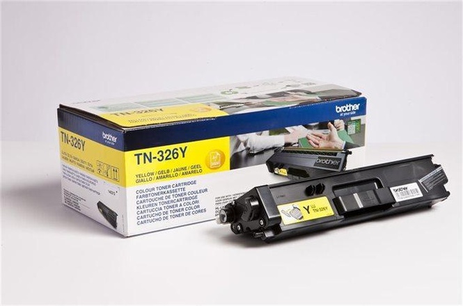 Papírenské zboží - TN326Y Toner pro HL L8250CDN, DCP L8400CDN tiskárny, BROTHER Žlutá, 3,5tis.stran