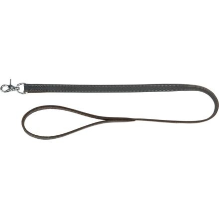 Papírenské zboží - Vodítko RUSTIC kožené, šedá M-L: 1,00 m/20 mm