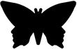 Papírenské zboží - Ozdobný dierovač, 25 mm, motýľ