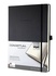 Papírenské zboží - Záznamná kniha Conceptum, čierna, tvrdé dosky, A4, linajková, 194 listov, SIGEL