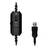 Papírenské zboží - A4Tech Bloody G570, slúchadlá s mikrofónom, ovládanie hlasitosti, čierna, hracie slúchadlá, podsvietné, 7.1. virtual typ USB