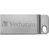 Papírenské zboží - Verbatim USB flash disk, USB 2.0, 32GB, Metal Executive, Store N Go, strieborný, 98749, USB A, s pútkom