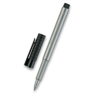 Papírenské zboží - Popisovač Faber-Castell Pitt Artist Pen Metallic stříbrný