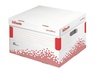 Papírenské zboží - Rýchlo-zložiteľný archivačný kontajner s vekom Esselte Speedbox veľkosti M, Biela