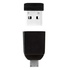 Papírenské zboží - Verbatim USB flash disk, USB 2.0, 16GB, Nano, Store N Go, čierny, 49821, USB A, s adaptérom USB Micro