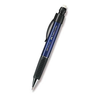 Papírenské zboží - Mechanická tužka Faber-Castell Grip Plus 0,7 mm metalická modrá