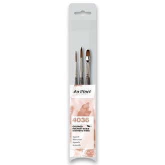 Papírenské zboží - Sada štětců da Vinci Colineo Synthetics souprava, 3 ks