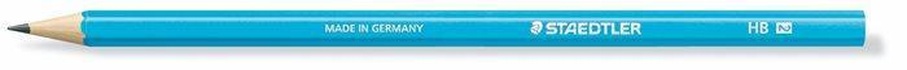 Papírenské zboží - Grafitová ceruzka "Wopex Neon 180", HB, šesťhranná, modrá, STAEDTLER