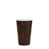 Papírenské zboží - Kávový pohár (PP) hnedo/biely priemer 70mm 180ml [100 ks]