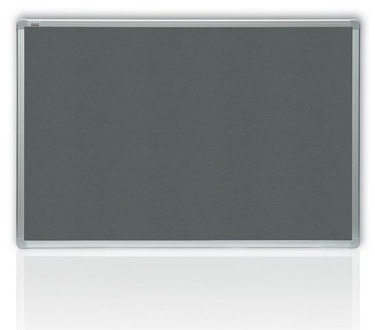 Papírenské zboží - Filcová šedá tabule v hliníkovém rámu 120x90 cm