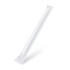 Papírenské zboží - Slamka papierová biela `JUMBO` priemer 12mm x 23cm jednotlivo balená [100 ks]