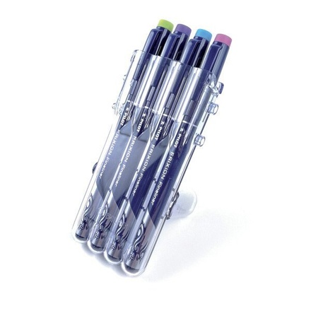 Papírenské zboží - Liner Pilot 4104 FriXion Fineliner sada 4 barev, Pastel