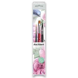 Papírenské zboží - Sada štětců da Vinci Botanical Art Synthetics souprava, 3 ks