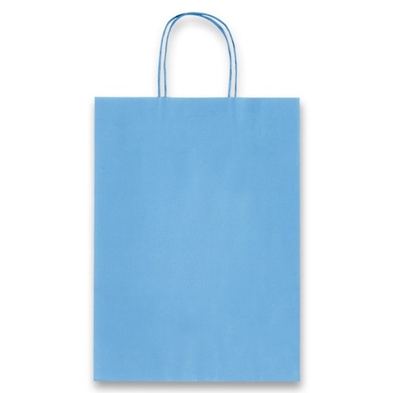 Papírenské zboží - Dárková taška Allegra Light sv. modrá, M