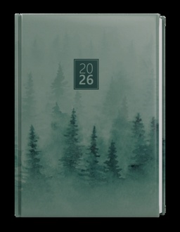 Papírenské zboží - Týdenní diář - Prokop - Lamino - B6 - Les