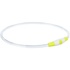 Papírenské zboží - Flash light ring USB, blikací obojok, zelená S-M: 40 cm/ o 8 mm