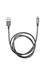 Papírenské zboží - USB kabel, šedá, lightning, 100 cm, VERBATIM