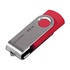 Papírenské zboží - Goodram USB flash disk, USB 3.0 (3.2 Gen 1), 64GB, UTS3, červený, UTS3-0640R0R11, USB A, s otočnou krytkou