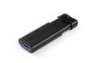 Papírenské zboží - 256GB USB Flash disk PinStripe, USB 3.0, VERBATIM, čierny